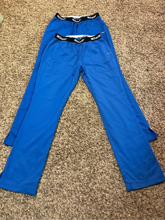 Grey's Anatomy Pants - Lot of 2 Grey's Anatomy Barco Scrub Pants Royal Blue Style 4275 Medical Uniform